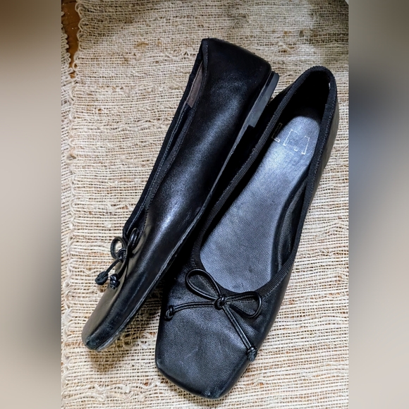 LPA • Natasha Ballet Square Toe Flat in Black - Picture 3 of 5